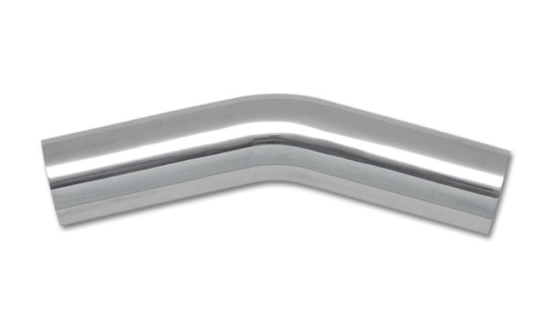 Vibrant Universal Aluminum Tubing 4in O.D.(30 degree Bend) - Polished