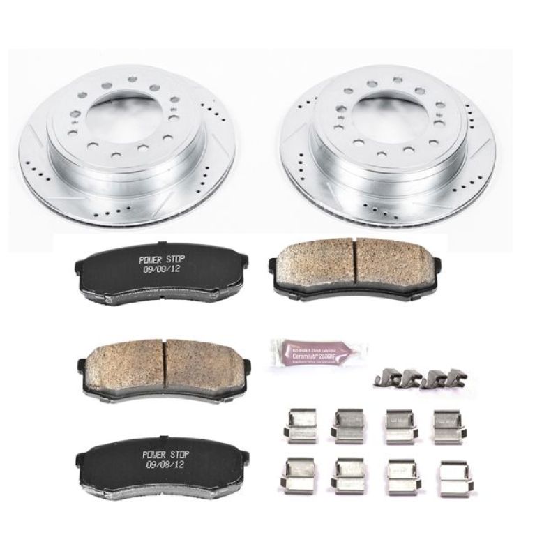 PowerStop PSB Z23 Evolution Kit Brakes, Rotors & Pads Brake Kits - Performance D&S main image