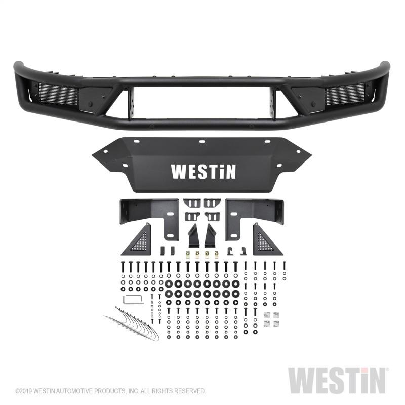 Westin 19-20 Ford Ranger Outlaw Front Bumper - Textured Black 58-61085 Main Image