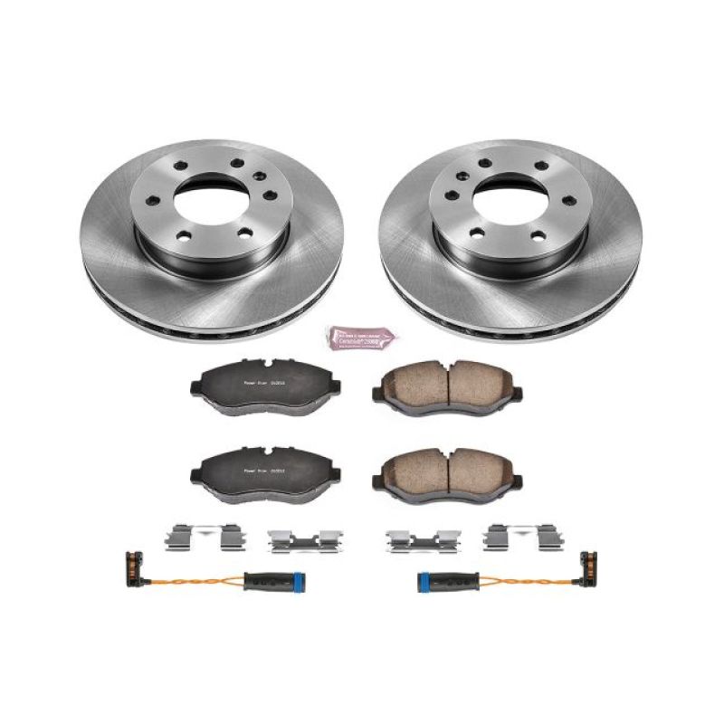 PowerStop PSB Autospecialty Kit Brakes, Rotors & Pads Brake Kits - OE main image