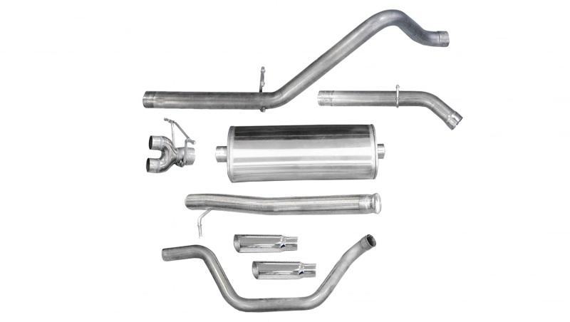 Corsa/dB 09-13 Chevrolet Silverado Reg. Cab/Long Bed 1500 4.8L V8 Polished Sport Cat-Back Exhaust 24903 Main Image