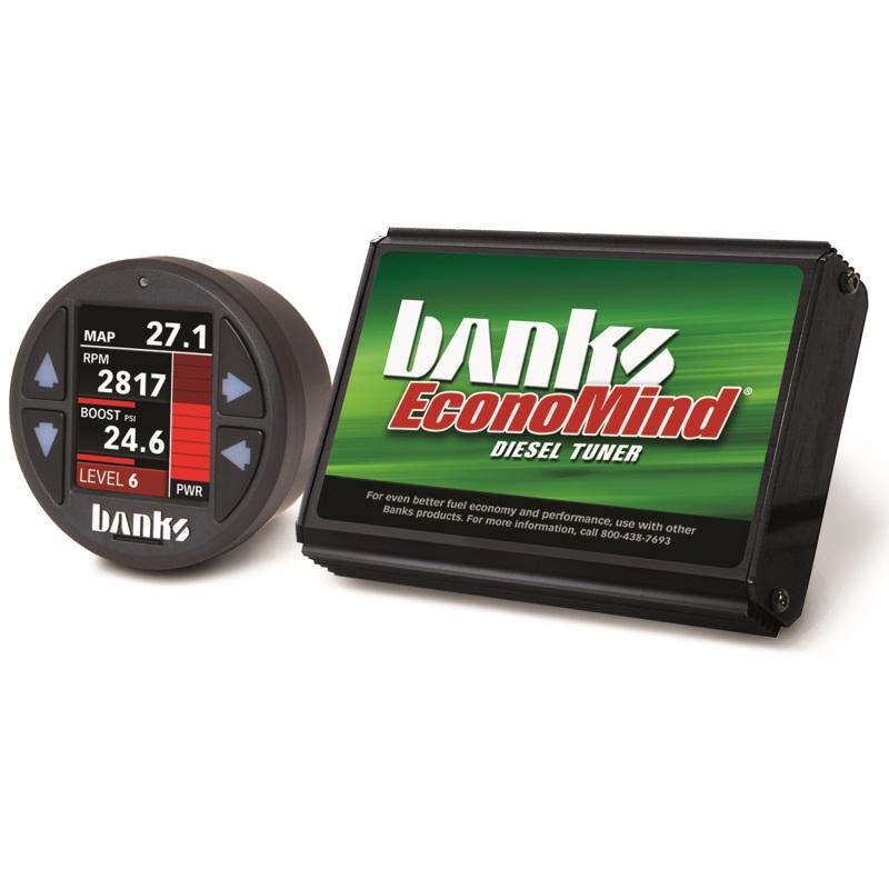 Banks Power 01-04 Chevy/GMC 2500/3500 6.6L LB7 Economind Diesel Tuner w/ Banks iDash-1.8 61409 Main Image