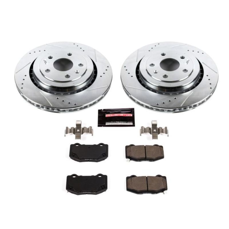 PowerStop PSB Z23 Evolution Kit Brakes, Rotors & Pads Brake Kits - Performance D&S main image