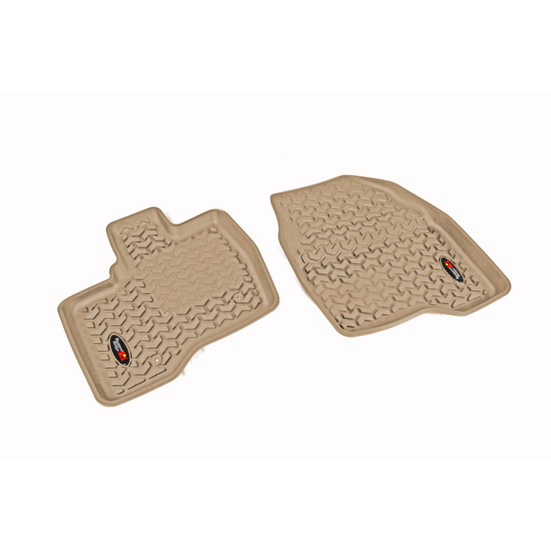 Rugged Ridge RUG Floor Liners - Tan Floor Mats Floor Mats - Rubber main image