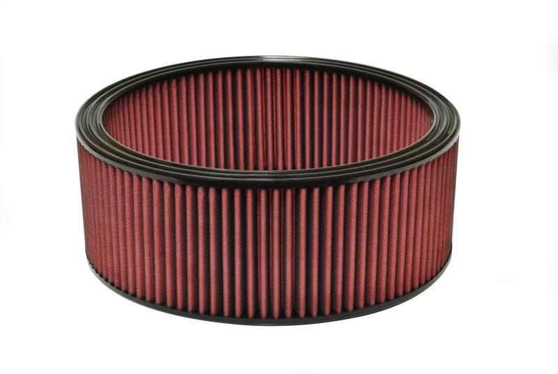 Injen Performance  Air Filter 14in Round x 5in Tall - 1in Pleats X-1092-BR Main Image