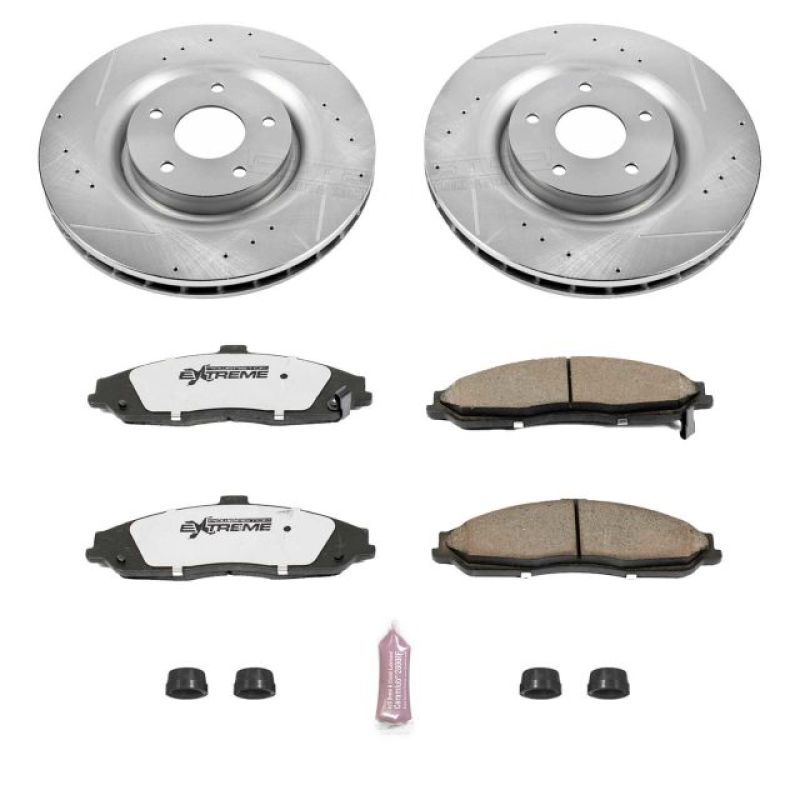 PowerStop PSB Z26 Street Warrior Kit Brakes, Rotors & Pads Brake Kits - Performance D&S main image