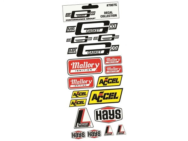 Mr Gasket Decals & Emblems 7007G Item Image