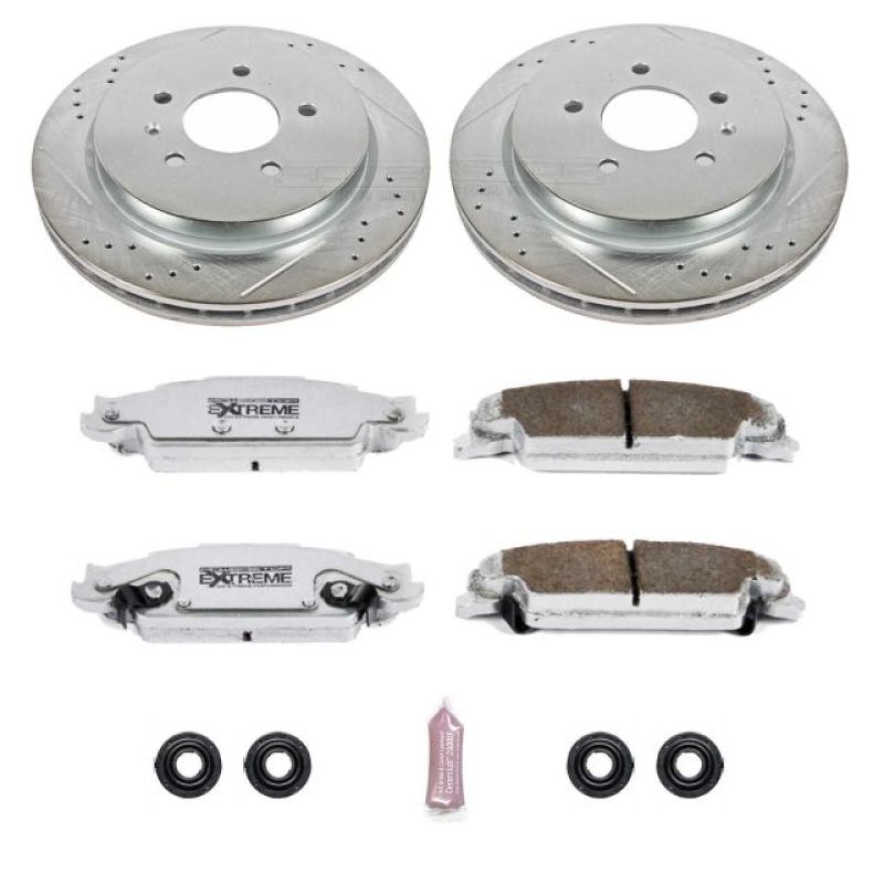 PowerStop PSB Z26 Street Warrior Kit Brakes, Rotors & Pads Brake Kits - Performance D&S main image