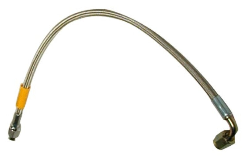 Wilwood 14" OAL Flexline -3 Hose to -3 Female, 90 Degree End