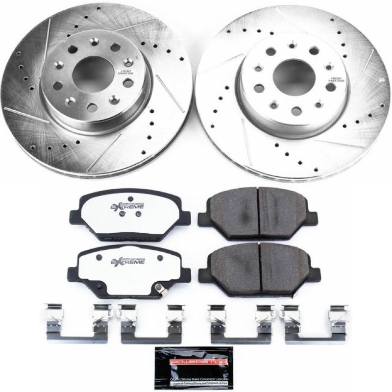 PowerStop PSB Z26 Street Warrior Kit Brakes, Rotors & Pads Brake Kits - Performance D&S main image