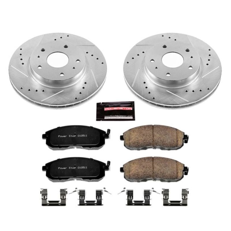 PowerStop PSB Z23 Evolution Kit Brakes, Rotors & Pads Brake Kits - Performance D&S main image