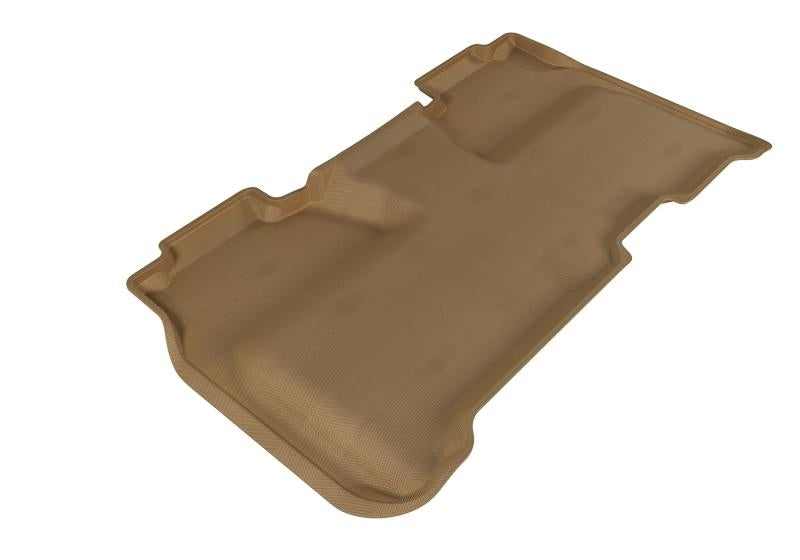 3D MAXpider 2014-2019 Chevrolet Silverado Crew Cab Kagu 2nd Row Floormats - Tan L1CH04021502 Main Image