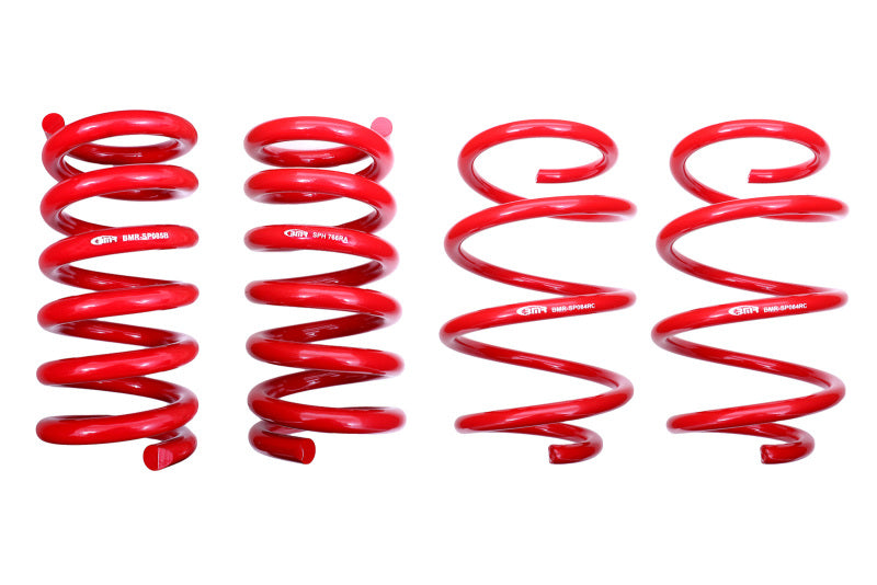 BMR 15-18 S550 Mustang Lowering Spring Kit (Set Of 4) - Red SPH765R