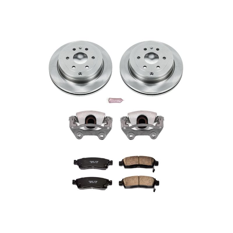 PowerStop PSB Autospecialty Kit w/Cals Brakes, Rotors & Pads Brake Kits - OE main image