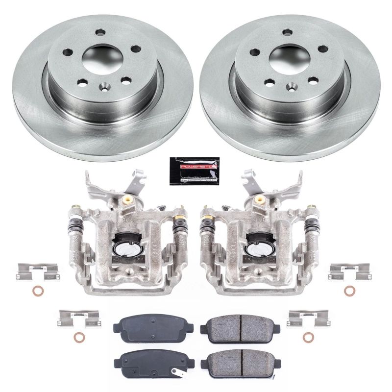 PowerStop PSB Autospecialty Kit w/Cals Brakes, Rotors & Pads Brake Kits - OE main image