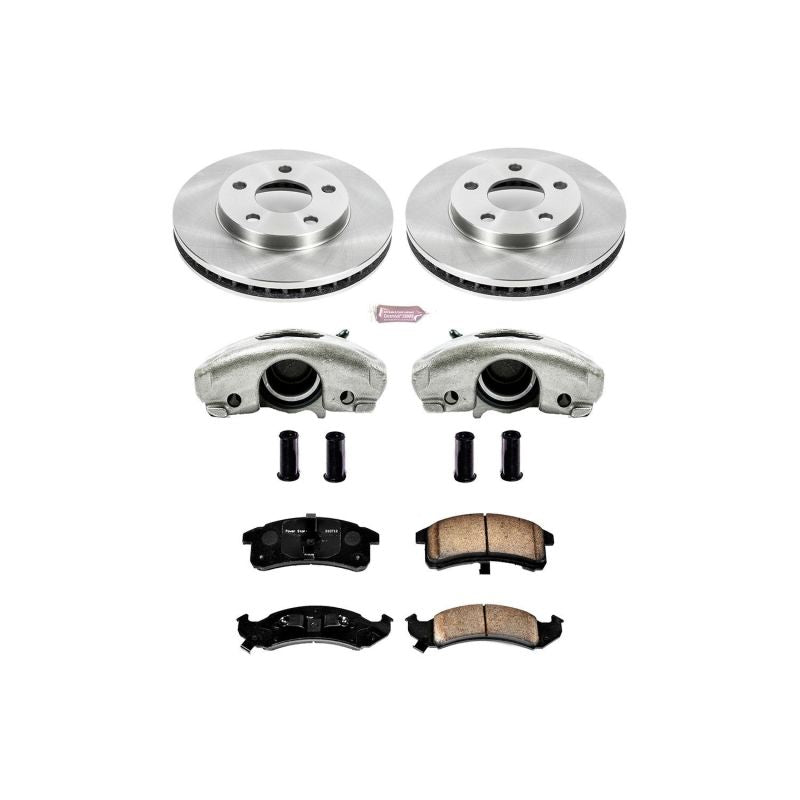 PowerStop PSB Autospecialty Kit w/Cals Brakes, Rotors & Pads Brake Kits - OE main image