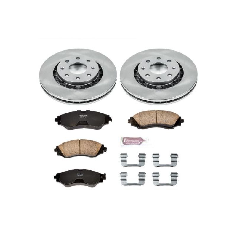 PowerStop PSB Autospecialty Kit Brakes, Rotors & Pads Brake Kits - OE main image