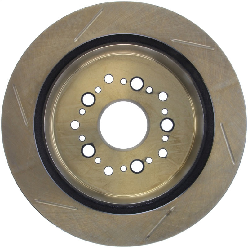 StopTech Sport Slotted Brake Rotor; Rear Left