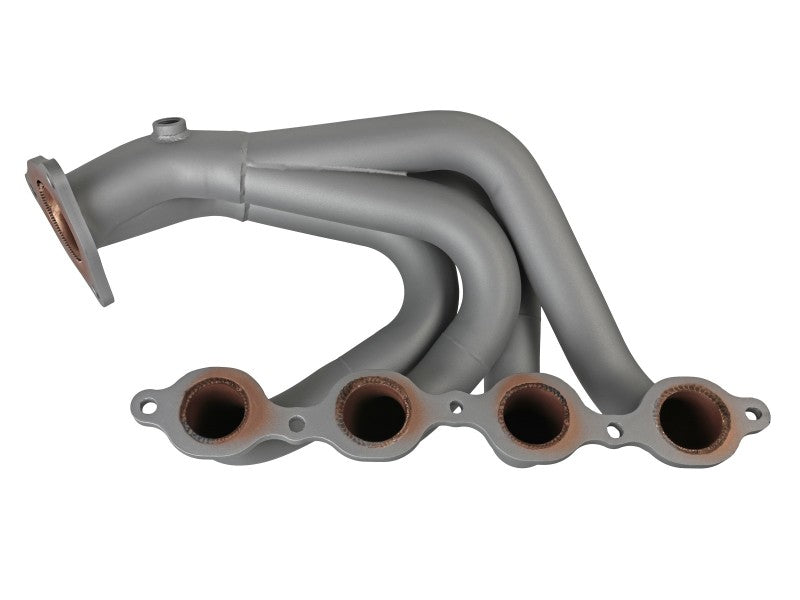 aFe Twisted 304SS Header 2020 Chevy Corvette (C8) 6.2L V8 - Titanium Ceramic Coated 48-34148-T