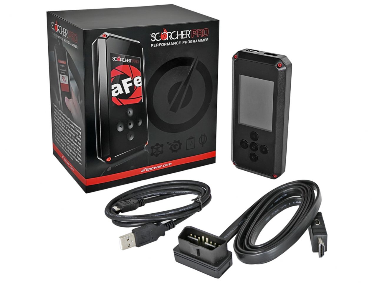 aFe Scorcher Pro PLUS Performance Package Ford Diesel Trucks 13-14 V8-6.7L