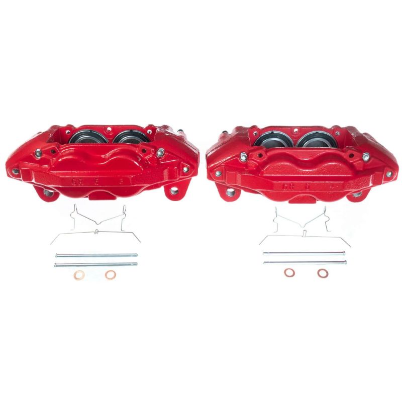 PowerStop PSB Red Calipers Brakes, Rotors & Pads Brake Calipers - Perf main image