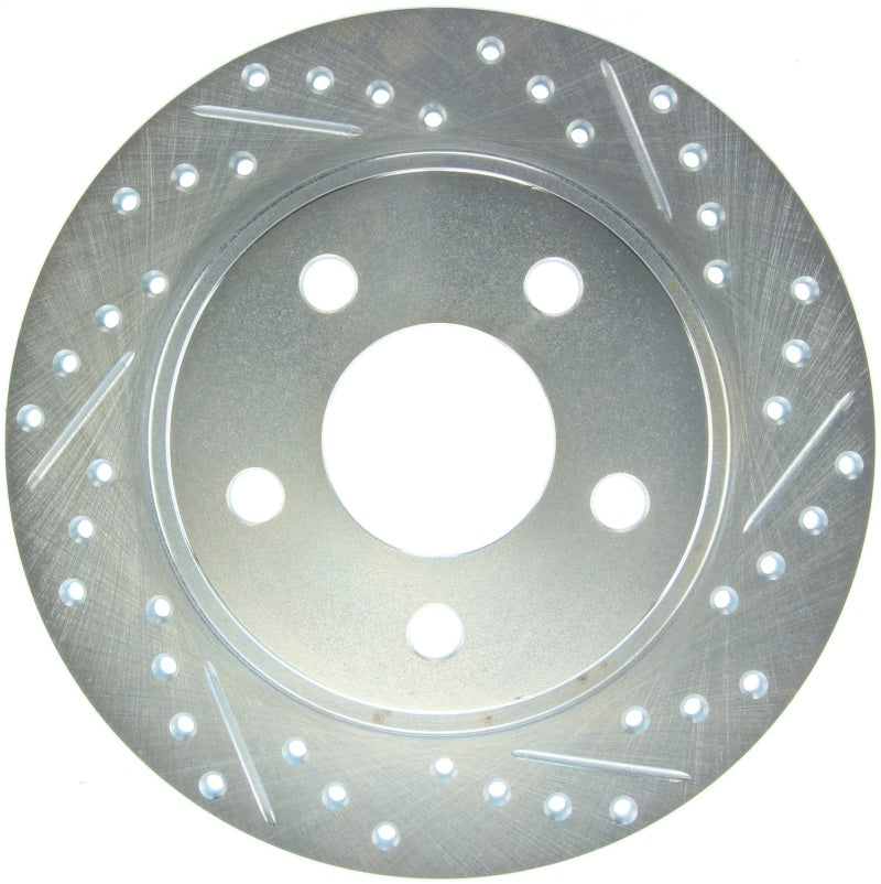 StopTech Select Sport 92-02 Cadillac Eldorado Left Slotted & Drilled Sport Brake Rotor - Rear 227.62045L