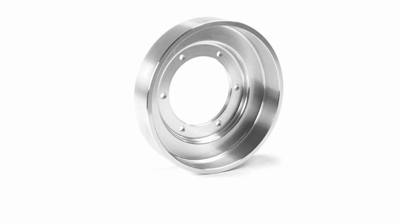 Fleece Performance 03-12 Dodge 2500/3500 Cummins Fan Drive Pulley (Bare Aluminum Finish) FPE-34660-AL