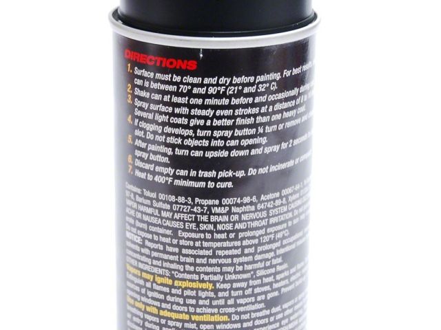 DEI High Temperature Silicone Black Coating