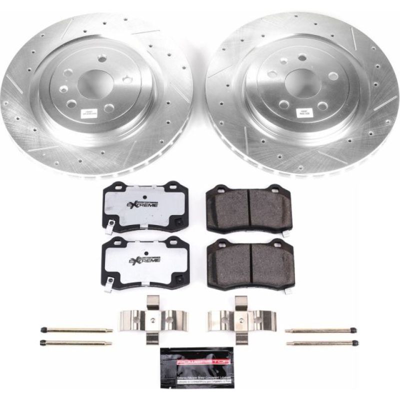 PowerStop PSB Z36 Truck & Tow Kit Brakes, Rotors & Pads Brake Kits - Performance D&S main image