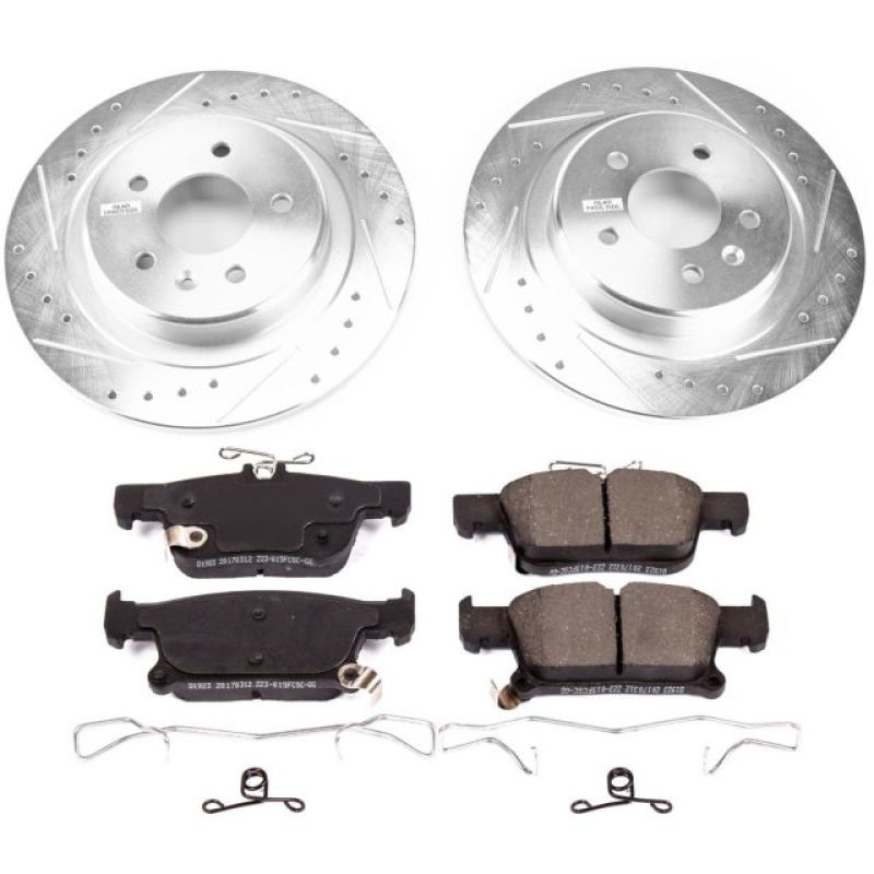 PowerStop PSB Z23 Evolution Kit Brakes, Rotors & Pads Brake Kits - Performance D&S main image