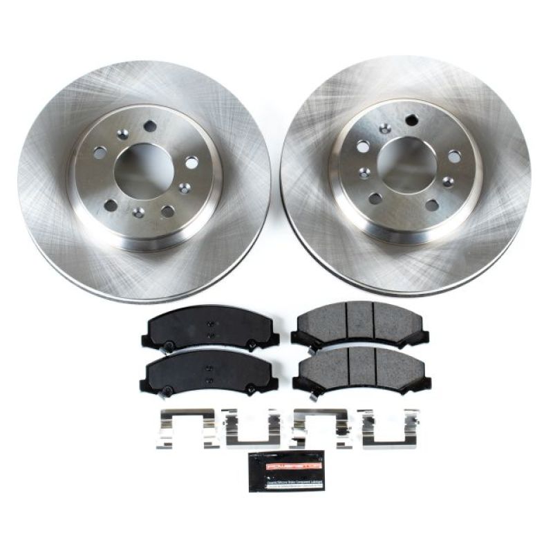 PowerStop PSB Autospecialty Kit Brakes, Rotors & Pads Brake Kits - OE main image