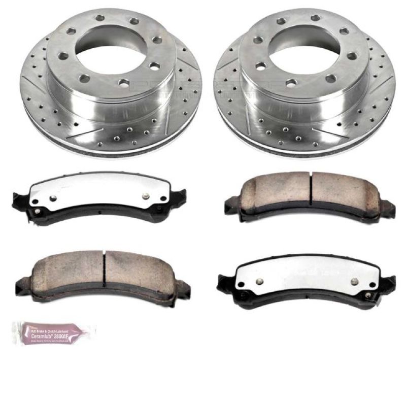 PowerStop PSB Z36 Truck & Tow Kit Brakes, Rotors & Pads Brake Kits - Performance D&S main image