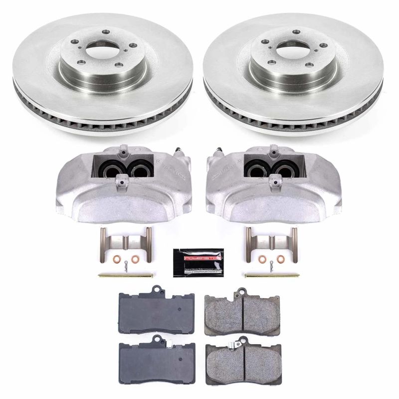 PowerStop PSB Autospecialty Kit w/Cals Brakes, Rotors & Pads Brake Kits - OE main image