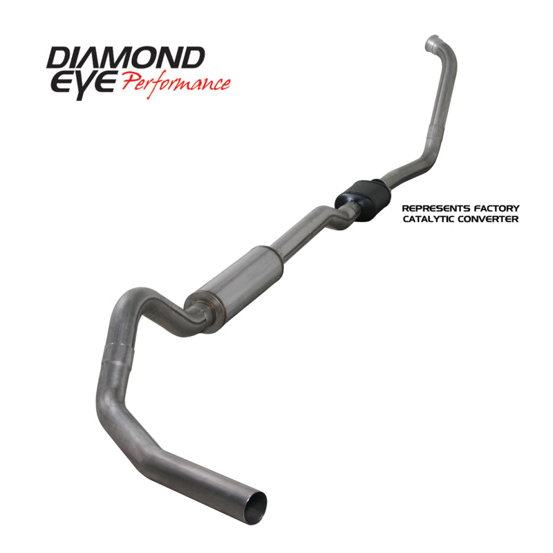 Diamond Eye Performance DEP Turbo Back Exhaust Kit SS Exhaust, Mufflers & Tips Turbo Back main image