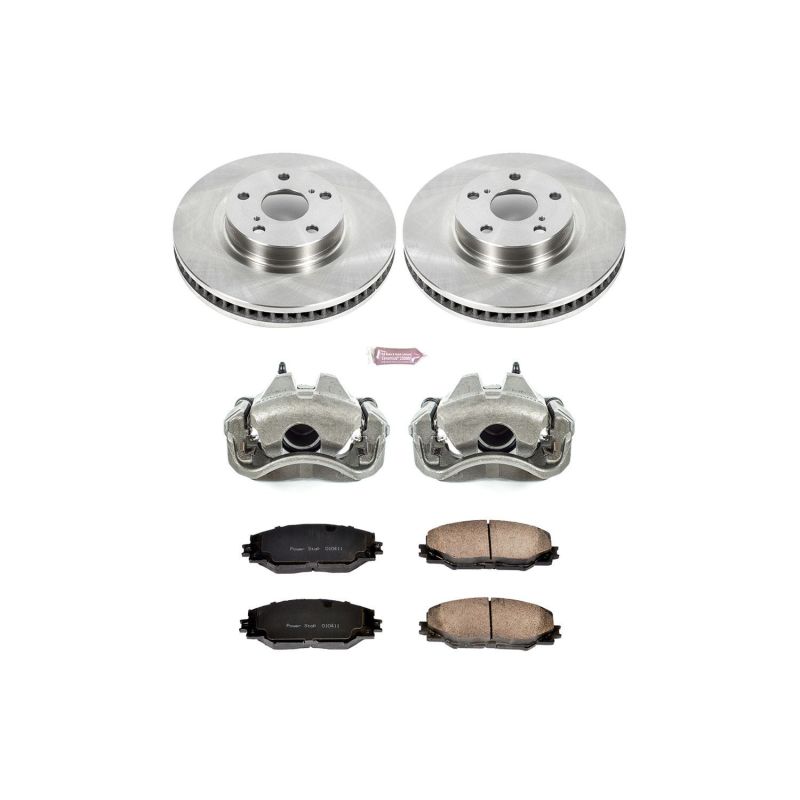 PowerStop PSB Autospecialty Kit w/Cals Brakes, Rotors & Pads Brake Kits - OE main image