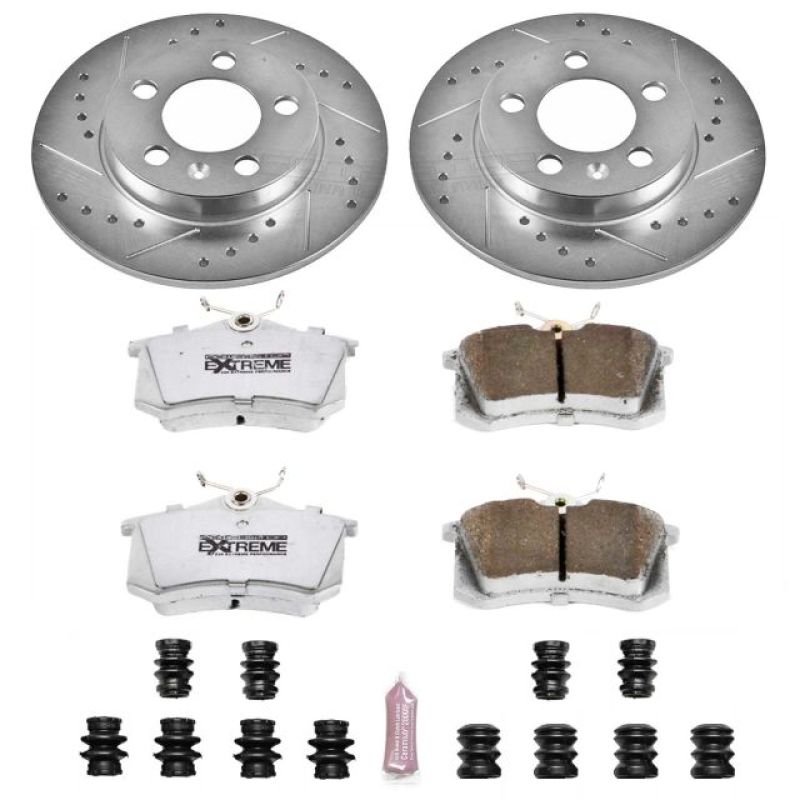 PowerStop PSB Z26 Street Warrior Kit Brakes, Rotors & Pads Brake Kits - Performance D&S main image