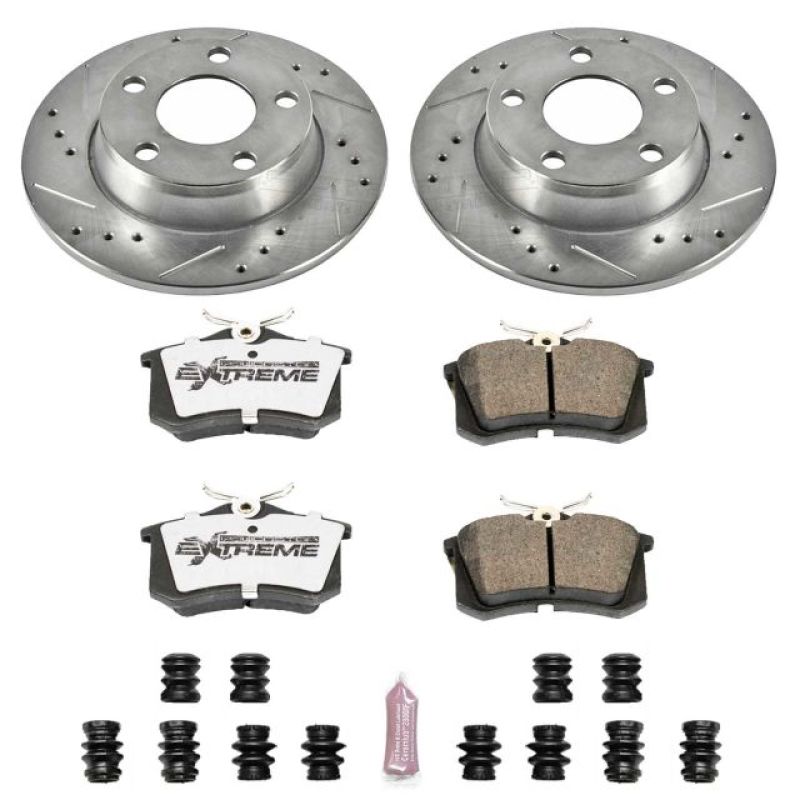 PowerStop PSB Z26 Street Warrior Kit Brakes, Rotors & Pads Brake Kits - Performance D&S main image