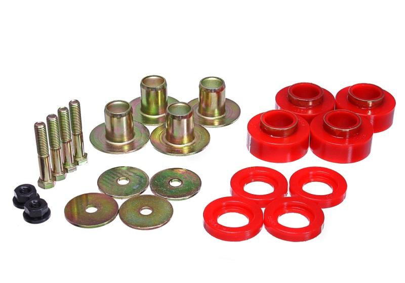 Energy Suspension 68-72 Chevrolet Chevelle Red Body Mount Set 3.4171R Main Image