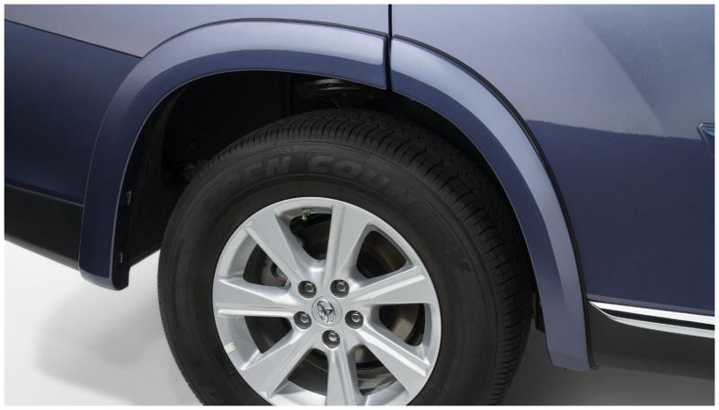 Bushwacker 11-13 Toyota Highlander OE Style Flares 2pc Excludes Hybrid - Black 30030-02 Main Image