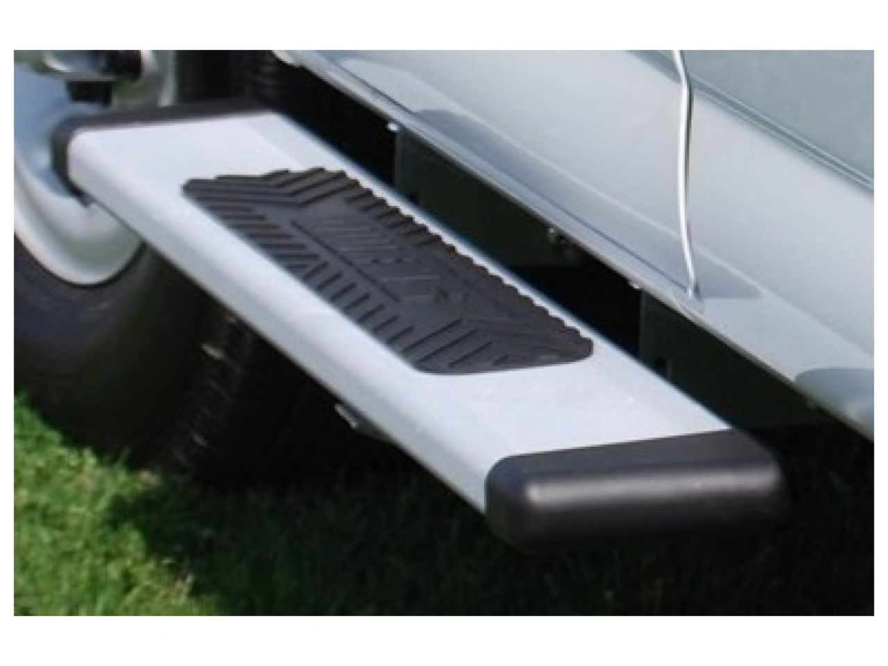 Owens Running Boards Nickel Fusion Oval Steps 92-19 Ford E-Series Van