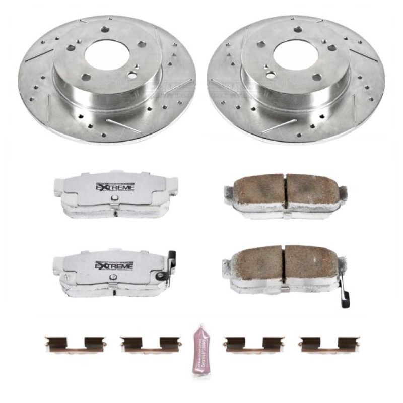 PowerStop PSB Z26 Street Warrior Kit Brakes, Rotors & Pads Brake Kits - Performance D&S main image