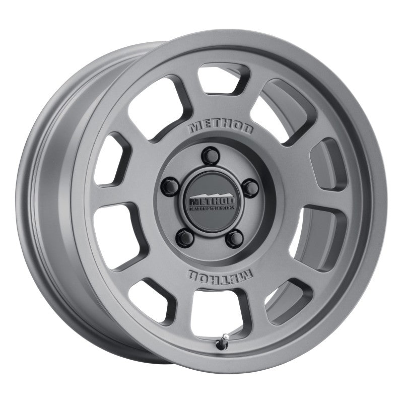 Method MR705 17x8.5 0mm Offset 5x150 110.5mm CB Matte Black Wheel MR70578558500