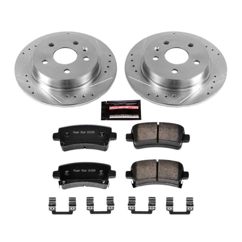 PowerStop PSB Z23 Evolution Kit Brakes, Rotors & Pads Brake Kits - Performance D&S main image