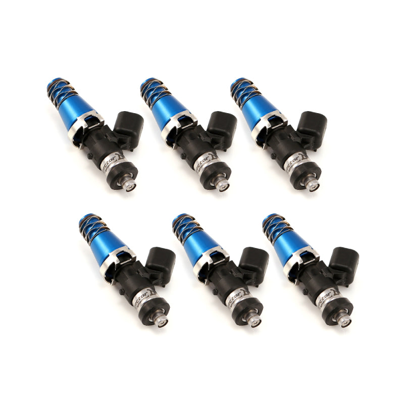 Injector Dynamics 2600-XDS Injectors - 60mm Length - 11mm Top - Denso Lower Cushion (Set of 6) 2600.60.11.D.6