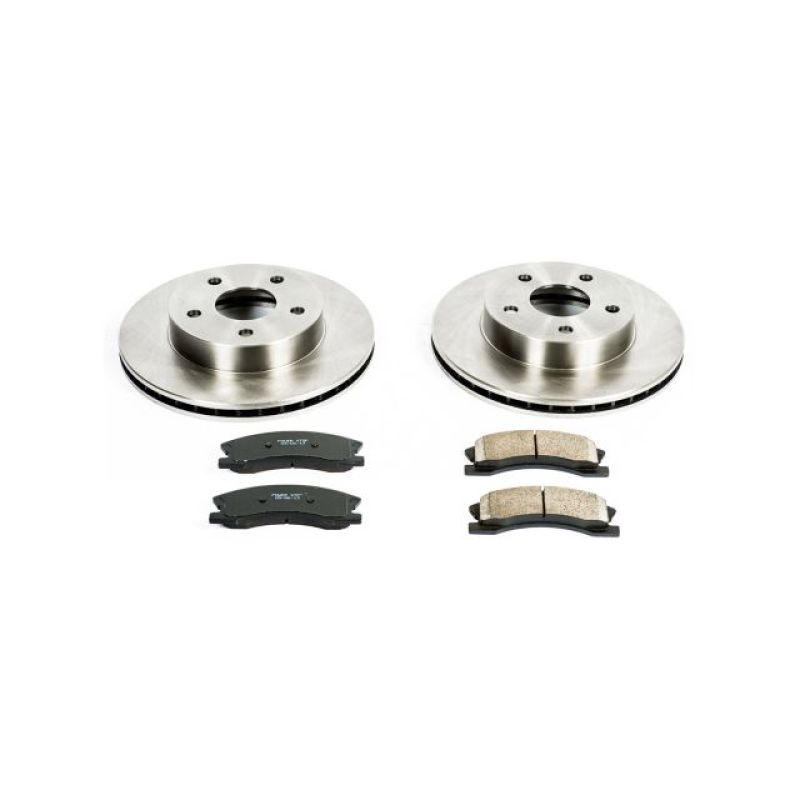 PowerStop PSB Autospecialty Kit Brakes, Rotors & Pads Brake Kits - OE main image