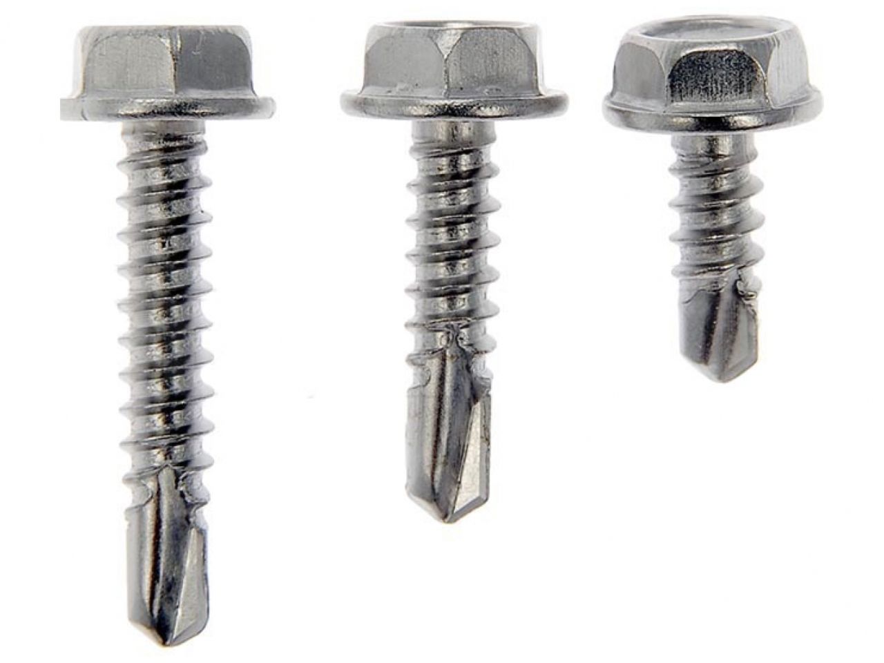 Dorman Autograde Self-Drilling Screw Stainless Steel Hex Head Assortment for Automotive Fastening 784-160