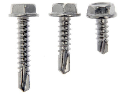 Dorman Autograde Self-Drilling Screw Stainless Steel Hex Head Assortment for Automotive Fastening 784-160