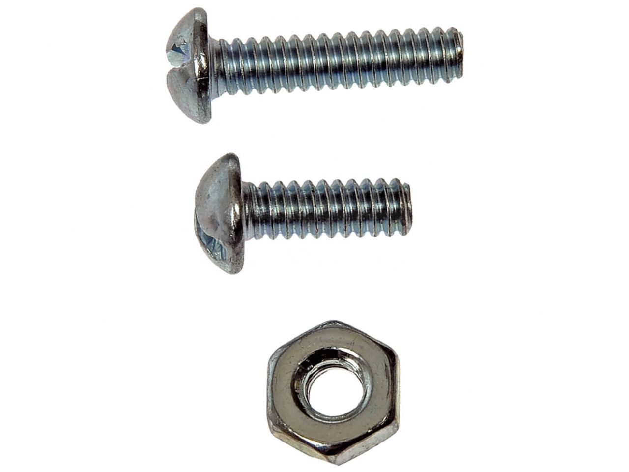 Dorman Stove Bolt With Nuts - 3/16-24 In. x 1/2 In./3/4 In.