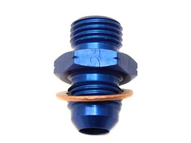 ATP Turbo Coolant or Oil Feed Fitting 14mm x 1.5 male to 6 AN male
