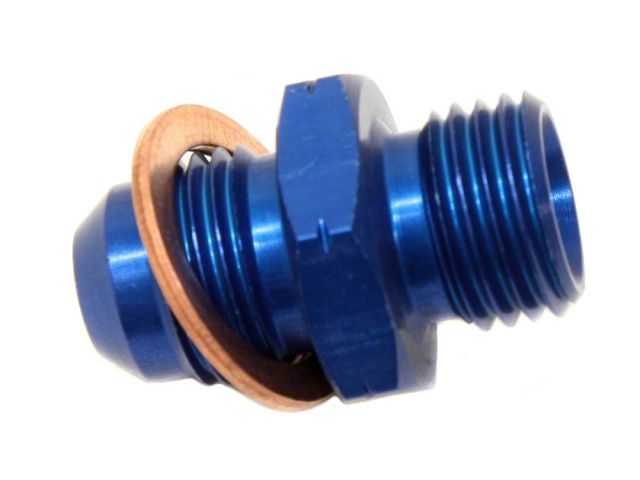 ATP Turbo Coolant or Oil Feed Fitting 14mm x 1.5 male to 6 AN male